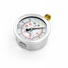Pressure gauge fi 63 bsp 1 4 dol range 0 16 bar