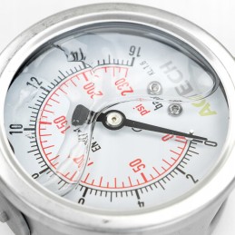 Pressure gauge fi 63 bsp 1 4 dol range 0 16 bar