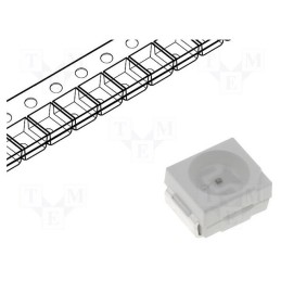 2 pcs x OPTOSUPPLY - OSV4YLS1C1A - LED, SMD, violet, 3.5x2.8x0.95mm, 120°, λd: 390÷400nm