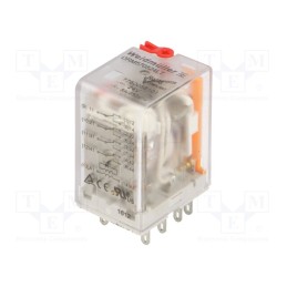 1 pcs x WEIDMu00dcLLER - 7760056101 - Relay: electromagnetic, 4PDT, Ucoil: 24VAC, Icontacts max: 5A, 50mΩ