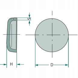 Radiator cap din 443 50x1 5x15