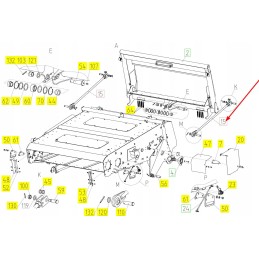 101265318 inclined conveyor rod