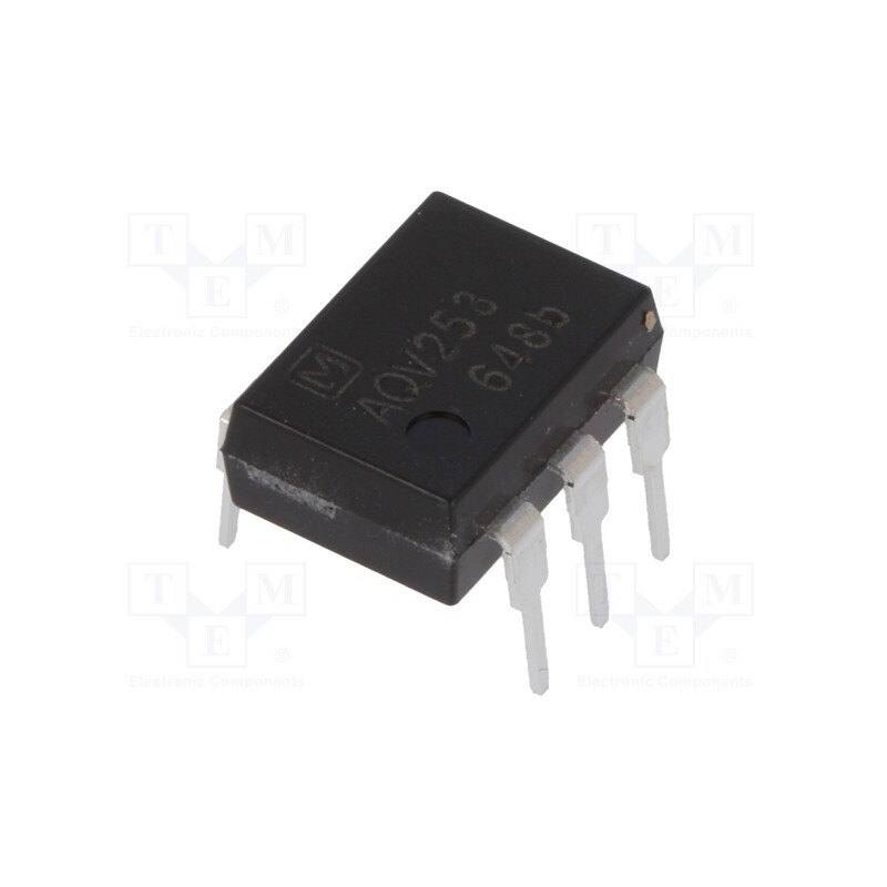 1 pcs x PANASONIC - AQV253 - Relay: solid state, Icntrl max: 3mA, 200mA, max.250VAC, max.250VDC