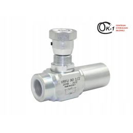 Hydraulic valve throttling 1 side vrfu 1 2 50l