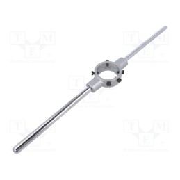 1 pcs x Vu00d6LKEL - 15008 - Diestock, cast zinc, Grip capac: G 3/8'-G 1/2',Mf16-Mf20, Ø: 45mm