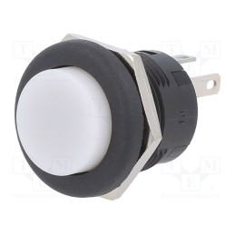 1 pcs x NKK SWITCHES - LP0115CCKW015FB - Switch: push-button, Pos: 2, SPDT, 3A/250VAC, 3A/30VDC, ON-(ON)