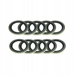 Metal rubber seal 33 9x42 8x2 5 10 pcs hydrolider