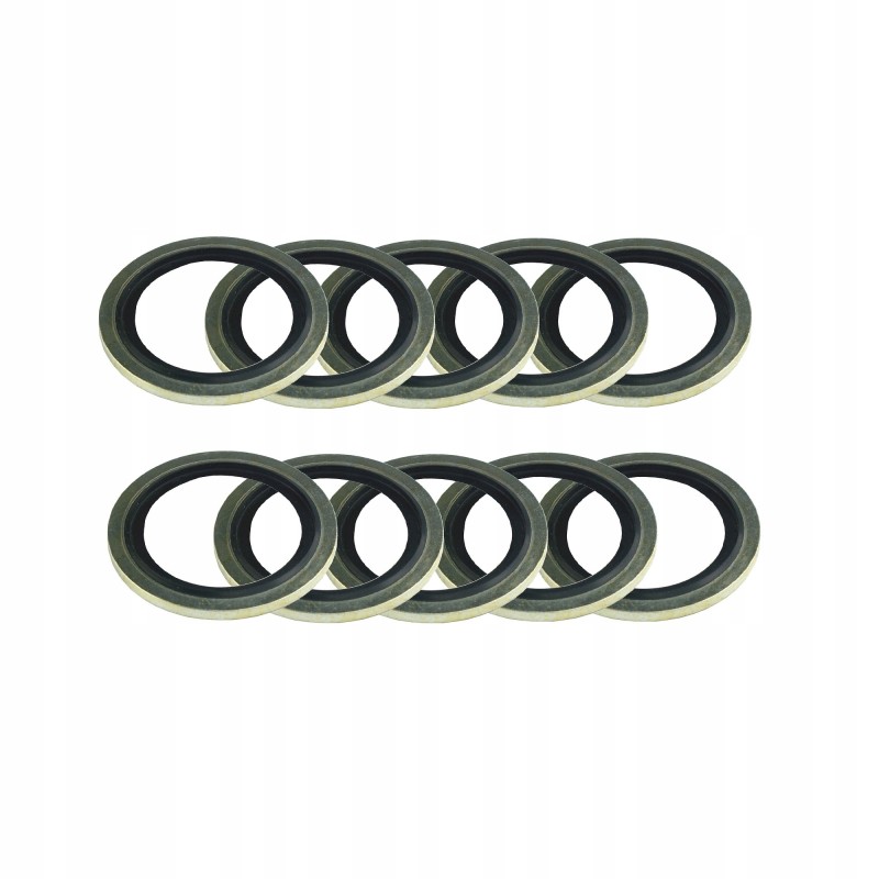 Metal rubber seal 33 9x42 8x2 5 10 pcs hydrolider