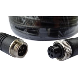 4-pin extension cable for reversing camera, 10 meters