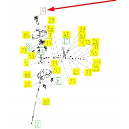 102122390 control lever