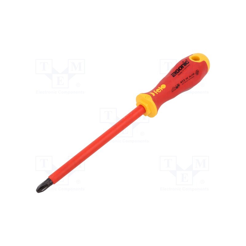 1 pcs x FELO - 415 304 90 - Screwdriver, insulated, Pozidriv®, PZ3, ERGONIC®