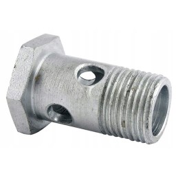 Hydraulic pipe connector bolt