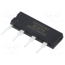 1 pcs x IXYS - CPC1218Y - Relay: solid state, SPST-NO, 600mA, max.60VAC, max.60VDC, 1.1Ω, THT
