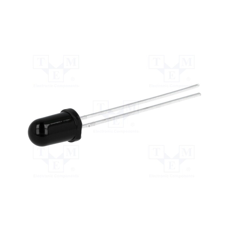 2 pcs x ams OSRAM - SFH 313 FA-2/3 - Phototransistor, 5mm, λp max: 870nm, 70V, 10°, λd: 740÷1080nm, 200mW