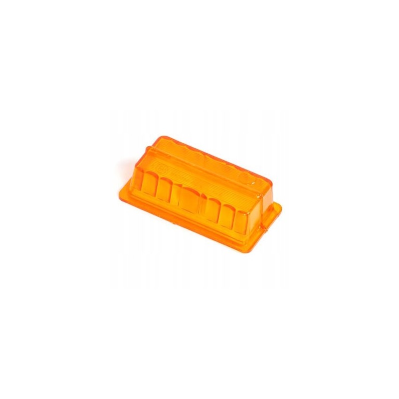 Orange marker lamp shade