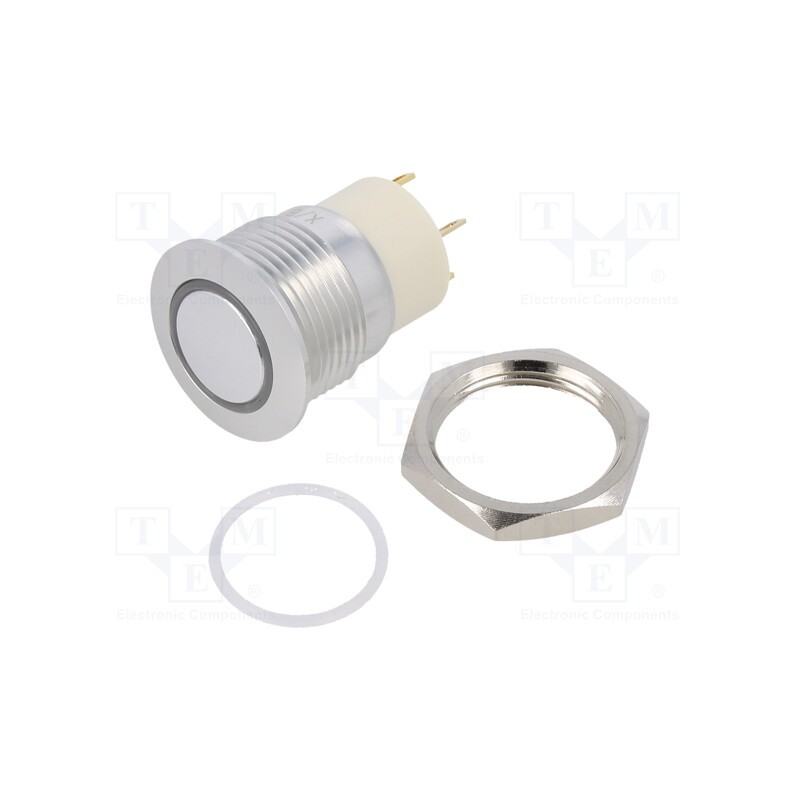 1 pcs x E-SWITCH - PVA6LRE21241 - Switch: vandal resistant, Pos: 2, SPST-NO, 2A/36VDC, IP67, OFF-ON