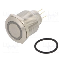 1 pcs x ONPOW - LAS1GQ25-11ZE/G/24V/S - Switch: vandal resistant, Pos: 2, SPDT, 3A/220VAC, 5A/24VDC, IP65