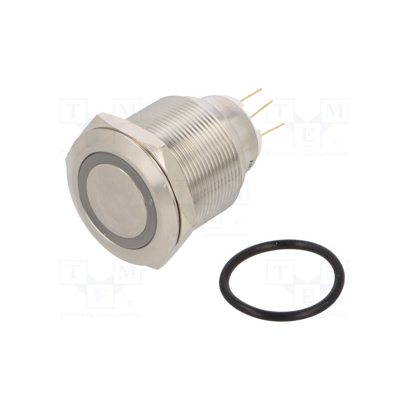 1 pcs x ONPOW - LAS1GQ25-11ZE/G/24V/S - Switch: vandal resistant, Pos: 2, SPDT, 3A/220VAC, 5A/24VDC, IP65