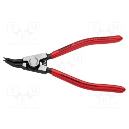 1 pcs x KNIPEX - 46 31 A12 - Pliers, for circlip, external, 10÷25mm, Pliers len: 130mm, angular