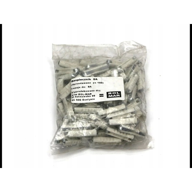 Cylindrical fuse 8a for sale