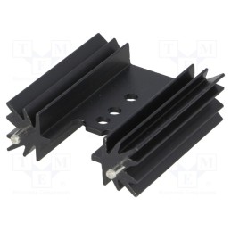 1 pcs x STONECOLD - HS-135-38 - Heatsink: extruded, TO220, black, L: 38.1mm, 10.8K/W, aluminium