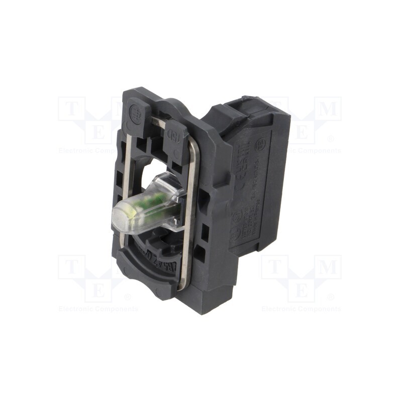 1 pcs x SCHNEIDER ELECTRIC - ZB5AVM1 - Illuminating unit, 22mm, Harmony XB5, -25÷70°C, Illumin: LED