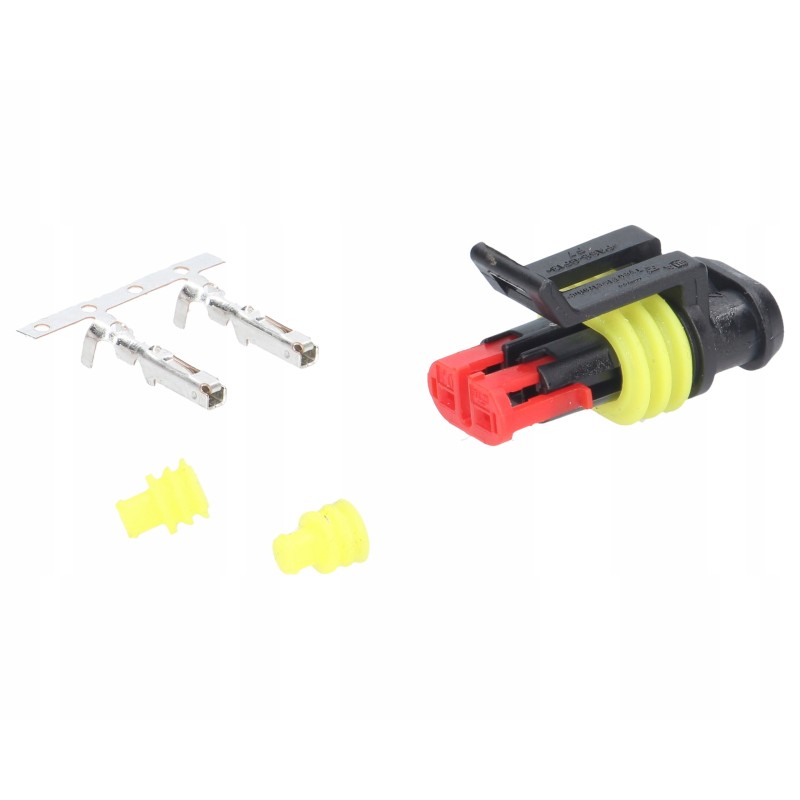 Anti-connector plug amp superseal 2 pin wesem