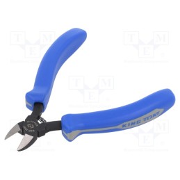 1 pcs x KING TONY - 1575778 - Pliers, side,cutting, two-component handle grips, 127mm