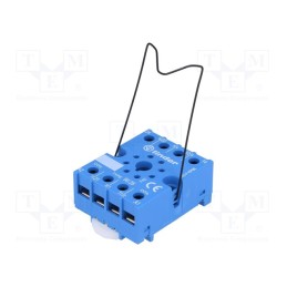 1 pcs x FINDER - 90.26SMA - Socket, PIN: 8, 10A, 250VAC, 88.12, for DIN rail mounting, -40÷70°C