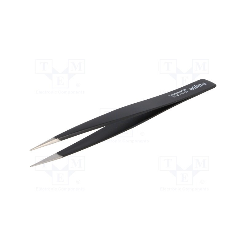 1 pcs x WIHA - 32325 - Tweezers, non-magnetic, Tweezers len: 130mm, ESD