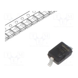 10 pcs x ONSEMI - SZMM3Z6V2ST1G - Diode: Zener, 0.3W, 6.2V, SMD, , SOD323, single diode