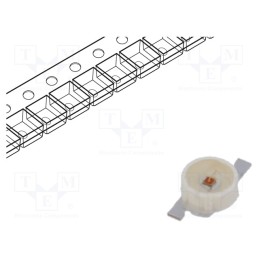 2 pcs x ams OSRAM - LS P47F-U2AA-1-3A5A - LED, SMD, red, 1.91÷3.78mlm, 560÷1400mcd, Ø2.1mm, 120°, 1.8÷2.55V