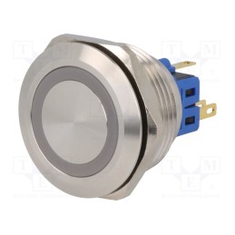 1 pcs x ONPOW - GQ28-11E/B/24V/S - Switch: vandal resistant, Pos: 2, SPDT, 3A/220VAC, 5A/24VDC, IP65