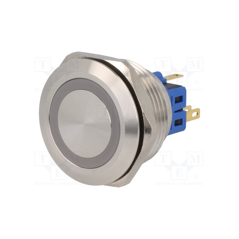 1 pcs x ONPOW - GQ28-11E/B/24V/S - Switch: vandal resistant, Pos: 2, SPDT, 3A/220VAC, 5A/24VDC, IP65