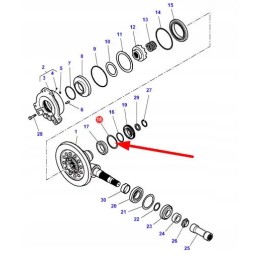 4300025m1 reverse gear combat distance 0 45 mm