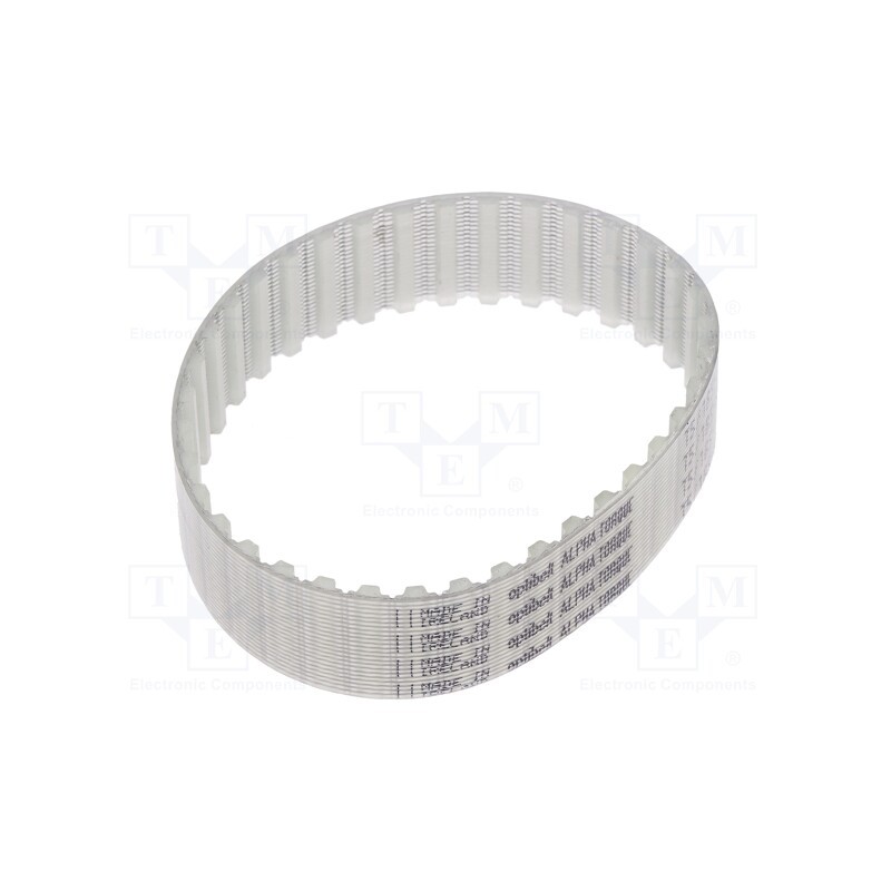 1 pcs x OPTIBELT - T5 185 1677ZA - Timing belt, T5, W: 16mm, H: 2.2mm, Lw: 185mm, Tooth height: 1.2mm