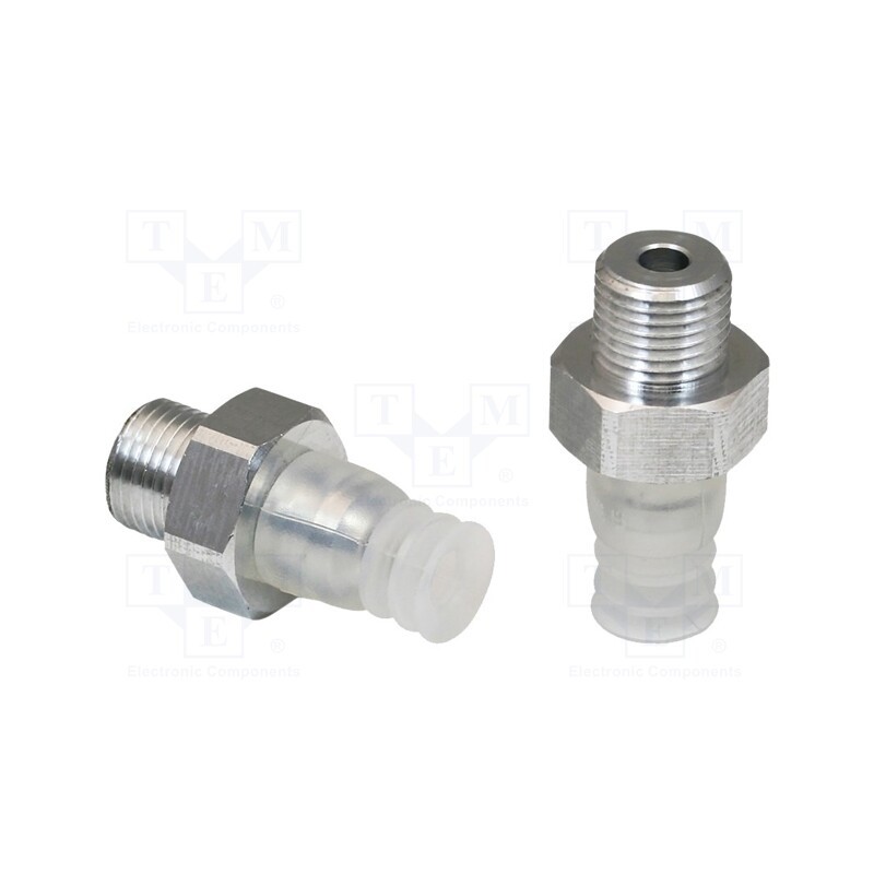 1 pcs x SCHMALZ-FSG-9-SI-55-G1/8-AG - Suction cup, 9mm, G1/8-AG, Shore hardness: 55, 0.15cm3, FSG