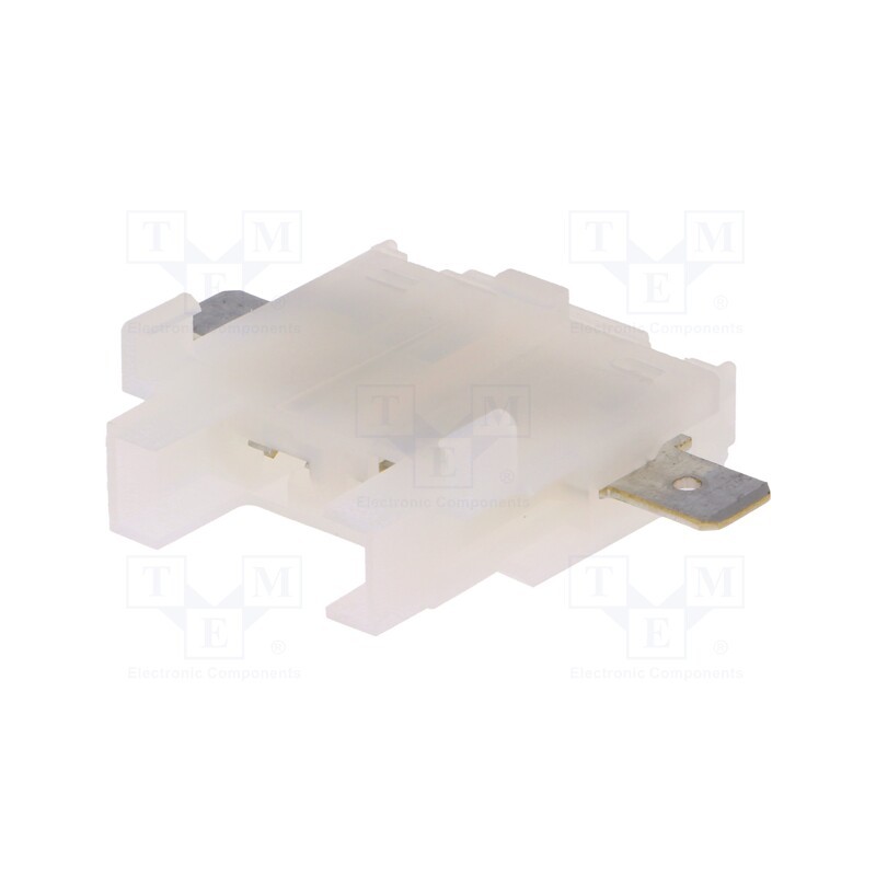1 pcs x MTA - 300341 - Fuse holder, 19mm, 21A, Leads: connectors 6,3mm, ways: 1, -40÷125°C