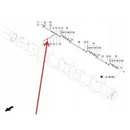 519985 1 retraction finger guide 16 mm