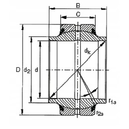 Articulated bearing