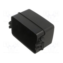 1 pcs x MTA - 101371 - Cover, 11.9mm, Mat: polyamide, black