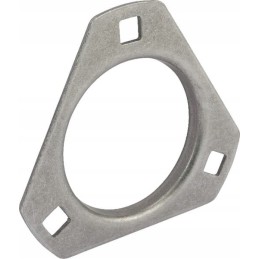 Bearing housing made of sheet steel ina fag flan72mstr