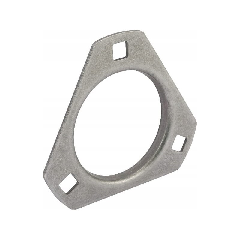 Bearing housing made of sheet steel ina fag flan72mstr