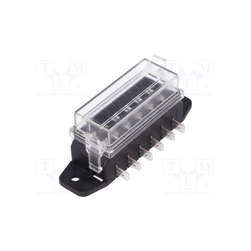 1 pcs x MTA - 100600 - Fuse boxes, 19mm, 100A, screw,push-in, Leads: connectors 6,3mm