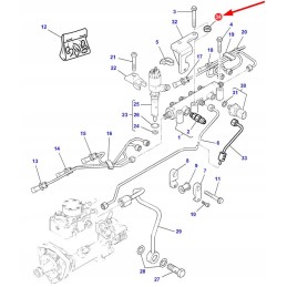 734796m1 spacer washer m8