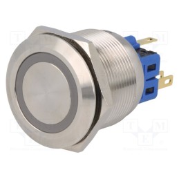 1 pcs x ONPOW - GQ25-11ZE/R/12V/S - Switch: vandal resistant, Pos: 2, SPDT, 3A/220VAC, 5A/24VDC, IP65