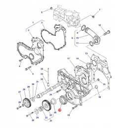 Oil seal mf valtra 4226213m1 replacement