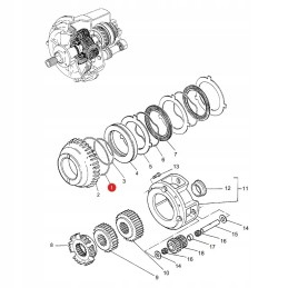 Pierscien oring massey ferguson 3382252m1 bepco