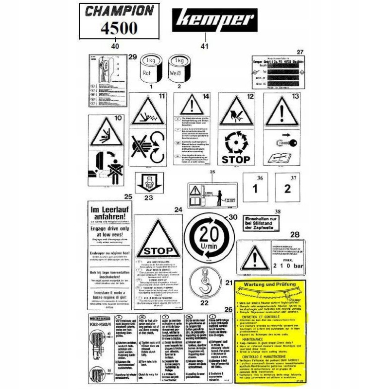 Camper 4500 57520 57520 sticker