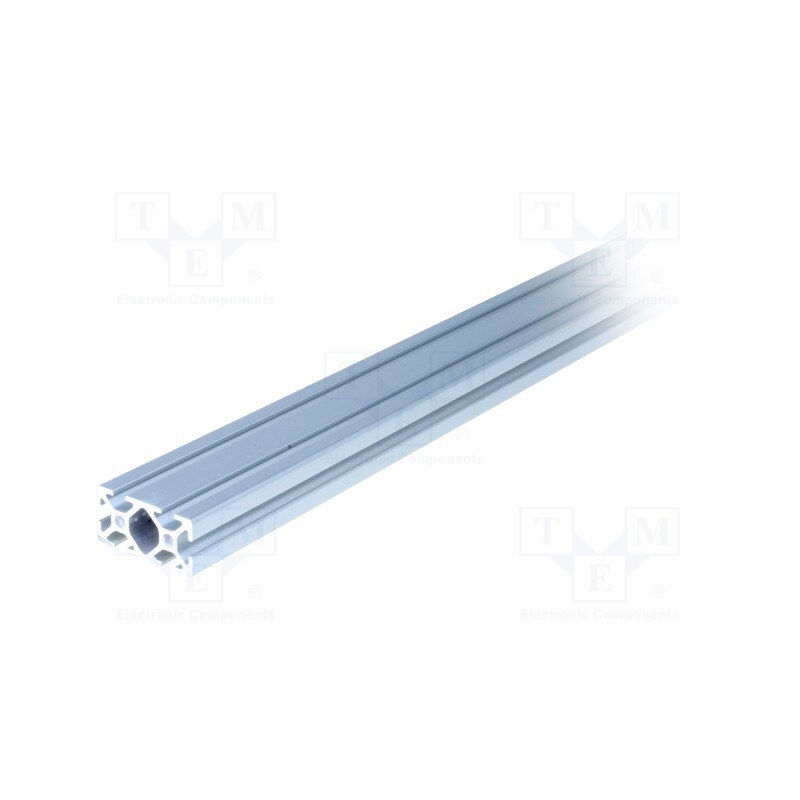 1 pcs x KRAFTBERG - K2040-I5/1M - Connecting tubes, Width of the groove: 5mm, W: 20mm, H: 40mm, L: 1m